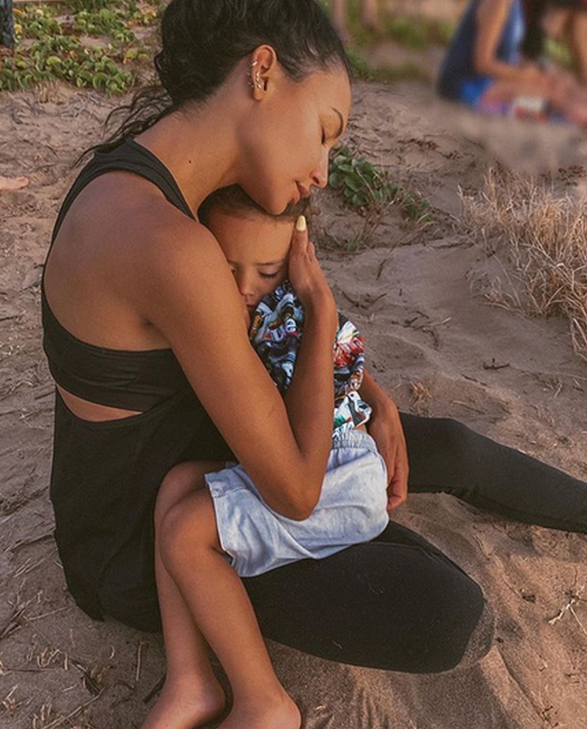 Naya Rivera z synem
