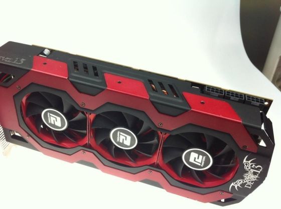 PowerColor Radeon HD 7970 X2 Devil 13 karta graficzna zasilanie zdjęcie