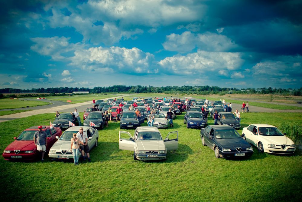 Kawałek Włoch w Polsce – VI Ogólnopolski Zlot Alfa Romeo