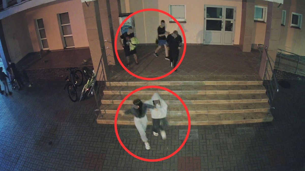 Skandaliczne zachowanie młodzieży pod biblioteką w Iłowej