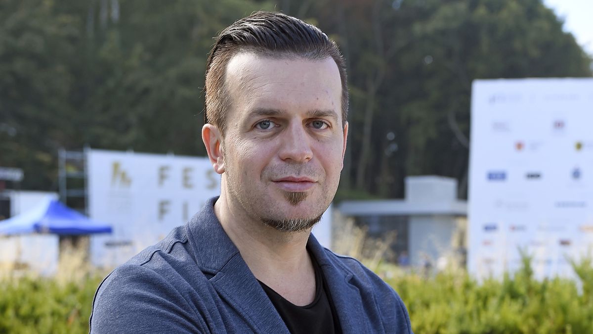 Reżyser Marcin Wrona. Zdjęcie wykonane na dwa dni przed śmiercią