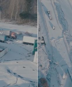 Cmentarzysko aut na trasie E6. Po dwóch miesiącach Szwedzi są w lesie