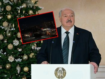 Mińsk w ciemnościach. Dyktator zachęcał do oszczędności