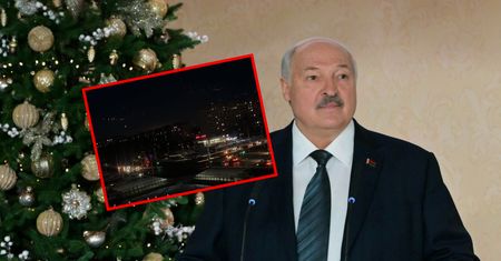 Mińsk w ciemnościach. Dyktator zachęcał do oszczędności