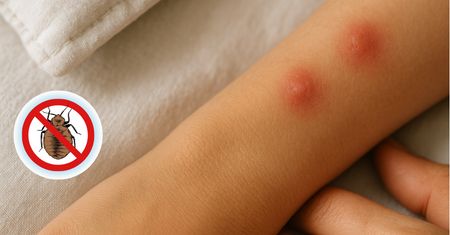 Ukąszenie pluskiew u dzieci – objawy, które łatwo pomylić z alergią!