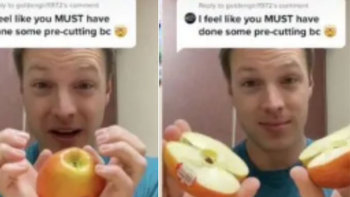 jablko trick jak otworzyc