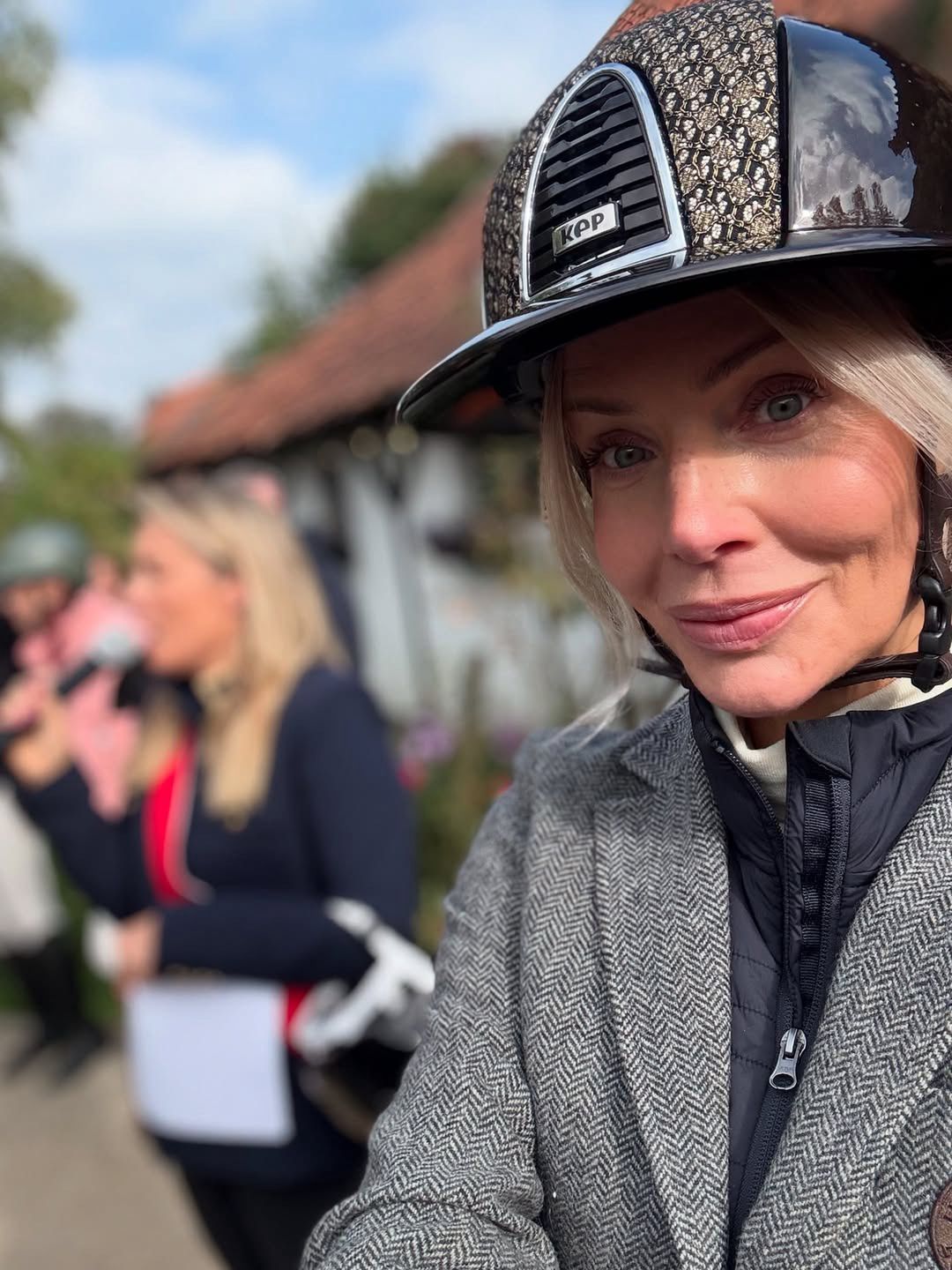 Agnieszka Woźniak-Starak na Hubertusie w Gałkowie