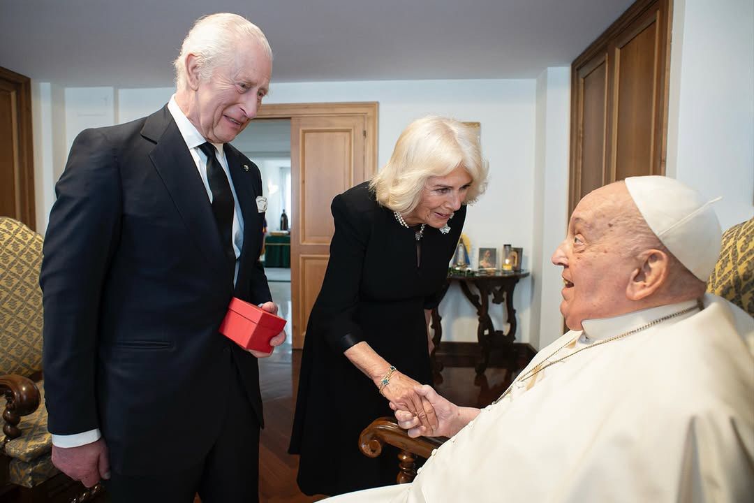 Karol III i Camilla spotkali się z papieżem Franciszkiem