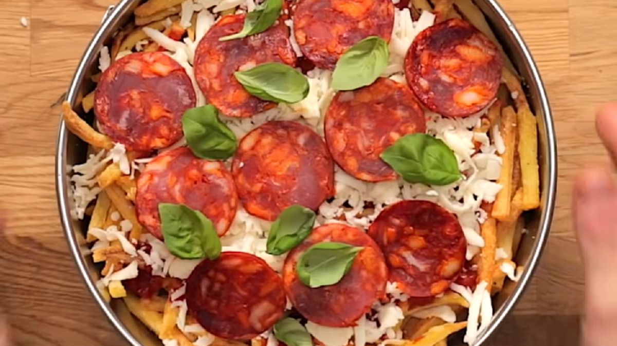 Pizza z frytek