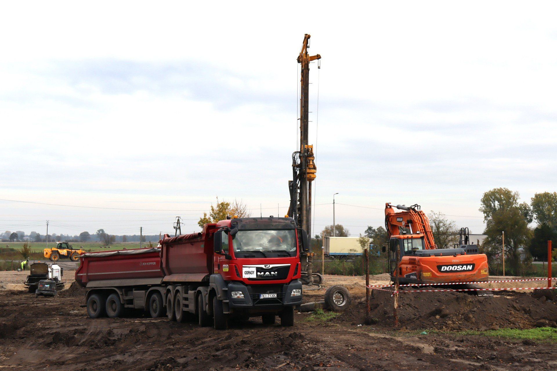 Trwa budowa pierwszej galerii handlowej w Łęczycy