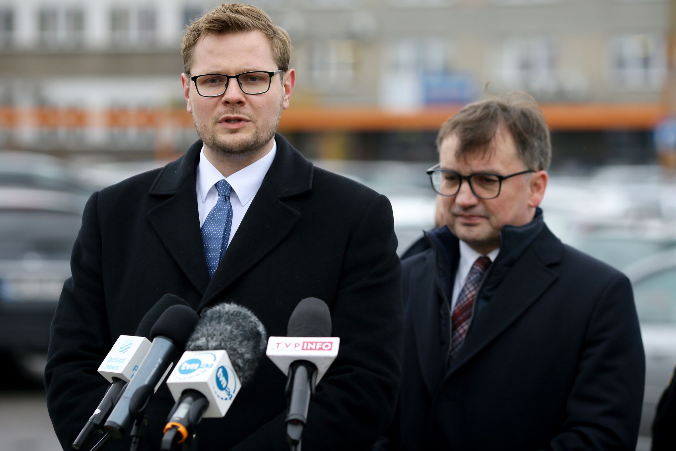 Michał Woś i Zbigniew Ziobro