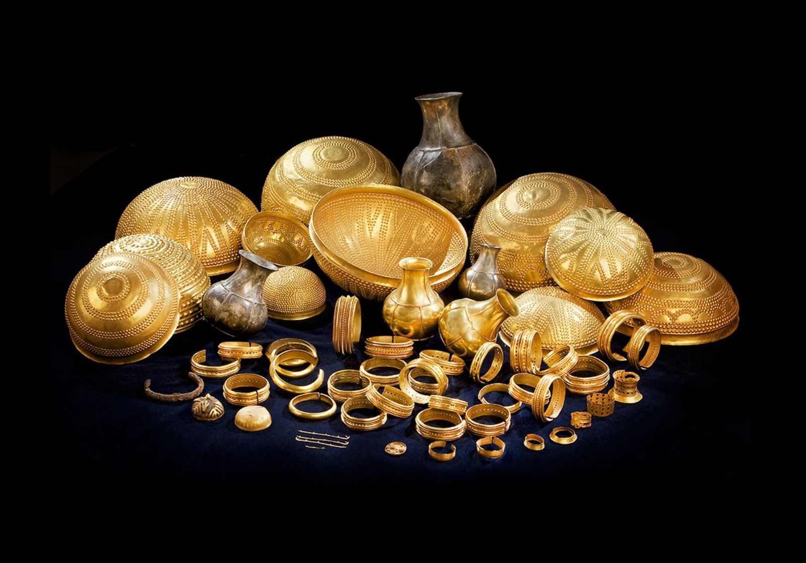 Odnaleziony skarb pozostaje w Muzeum Archeologicznym w Villenie