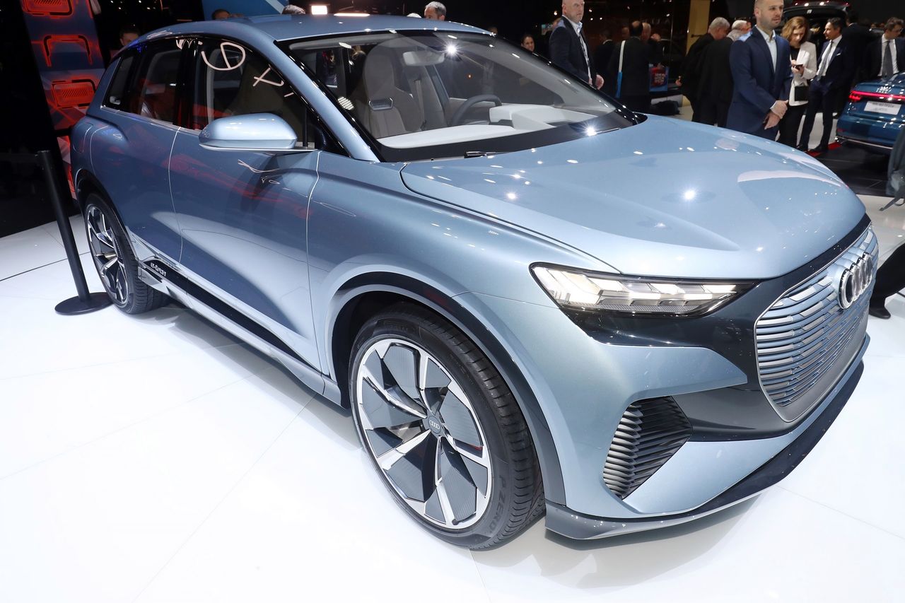 Audi Q4 E-tron Concept (2019) (fot. Newspress)