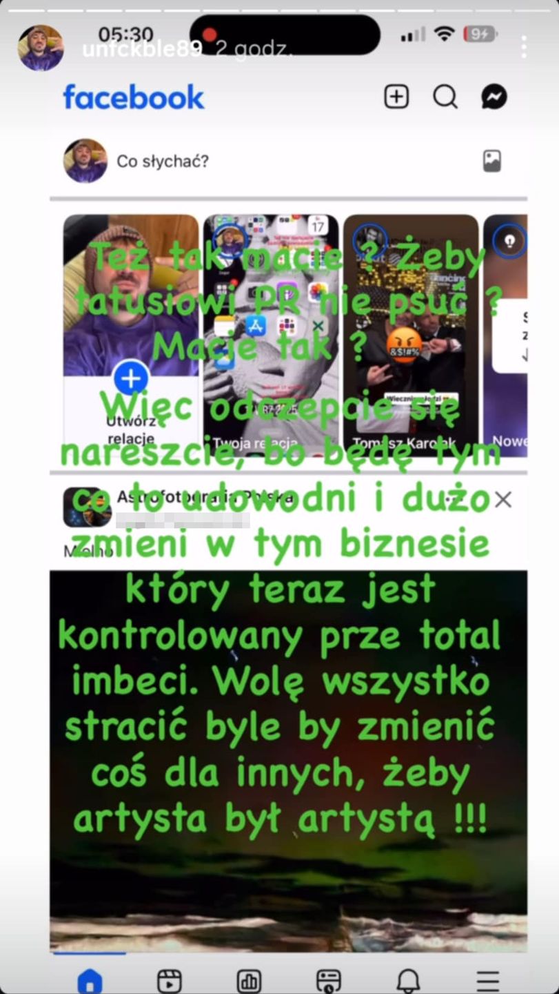 Daniel Martyniuk znów przemówił