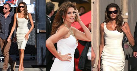 Posągowa Kaia Gerber paraduje chodnikiem w obcisłej kreacji. Skóra zdjęta z matki? (ZDJĘCIA)