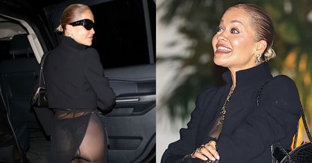 Pozbawiona krępacji Rita Ora odsłoniła pośladki w PRZEZROCZYSTEJ sukience. O jeden krok za daleko? (ZDJĘCIA)