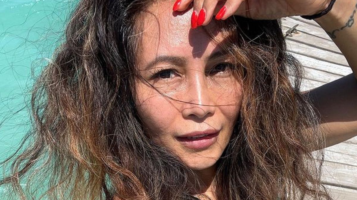 55-latka może pochwalić się imponującą figurą.