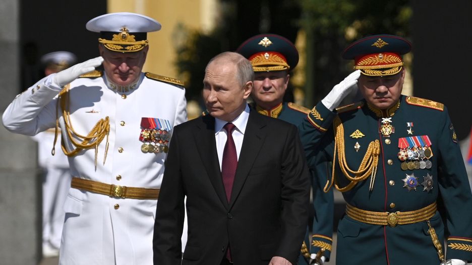 Władimir Putin w  Sankt Petersburgu