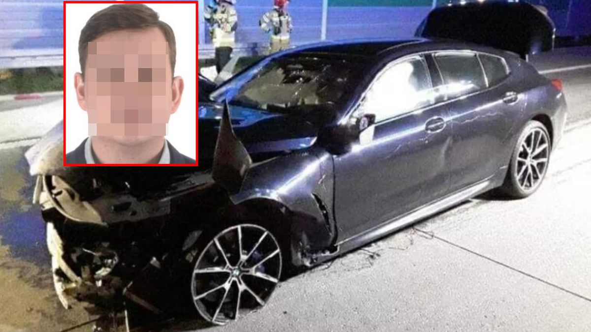 Sebastian M. jest podejrzany o spowodowanie wypadku w 2023 r. na