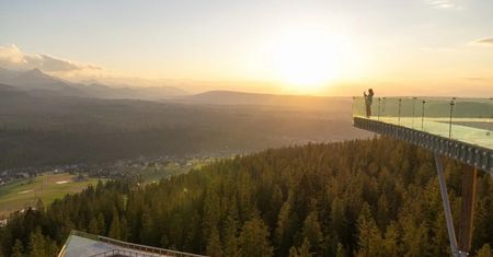 Nowa atrakcja w Tatrach. Jeden z największych w Europie szklanych tarasów