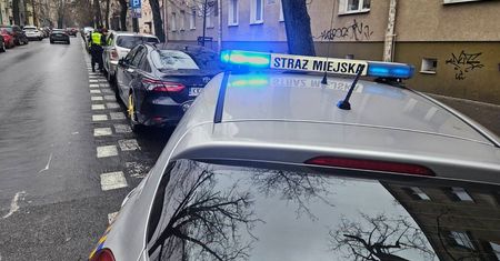 Zaparkowali na postoju taksówek. Jeden kierowca od razu został ukarany, na drugie auto strażnicy założyli blokadę [ZDJĘCIA]
