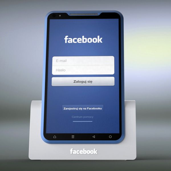 Facebook Phone by Michał Bonikowski (Fot. YankoDesign)