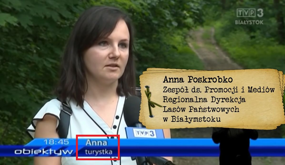 Anna turystka to tak naprawdę Anna Poskrobko