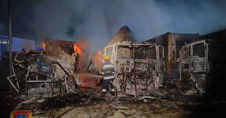 Niespokojna noc w Ukrainie. Seria ataków Rosjan