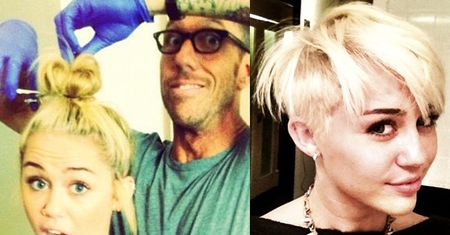 Miley Cyrus ścięła włosy! (FOTO)