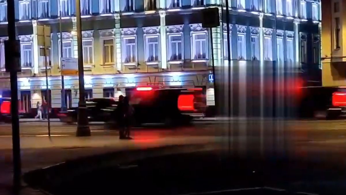 Nocna wizyta Putina na Kreml