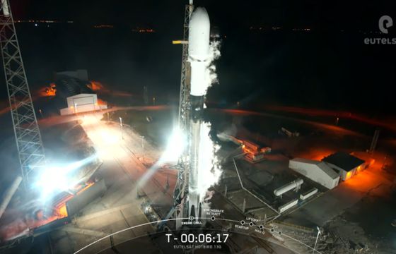 Dawny satelita Canal+ i Cyfrowego Polsatu na „orbicie cmentarnej”