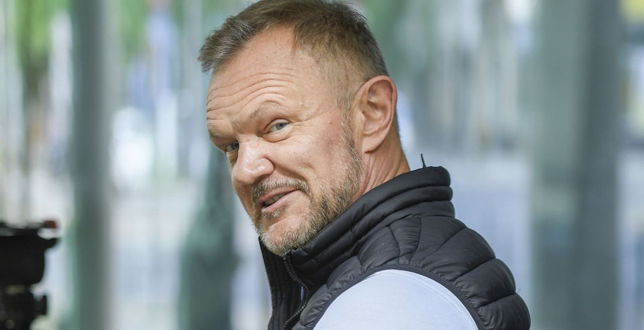 Cezary Pazura i jego imponujący tors. "Klata jak u wariata"