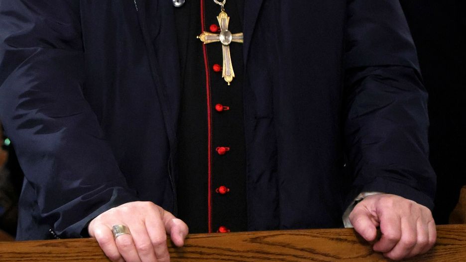 ?wi?cenia biskupie ks. Janusza Urba?czyka
Fot. Wojciech Olkusnik/East News, 06.04.2024. Swiecenia biskupie ks. Janusza Urbanczyka w katedrze sw. Mikolaja w Elblagu. Papiez Franciszek mianowa? ks. Urbanczyka  arcybiskupem i nuncjuszem apostolskim w Zimbabwe.
Wojciech Olkusnik