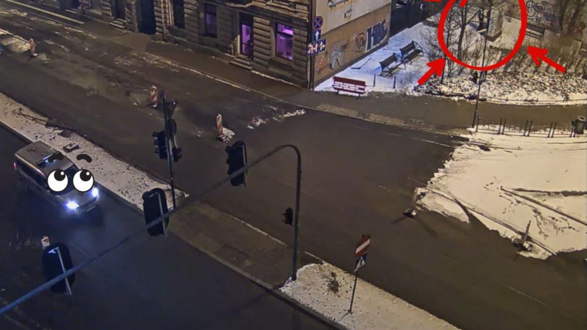 Dwóch mężczyzn przyłapanych w Łodzi