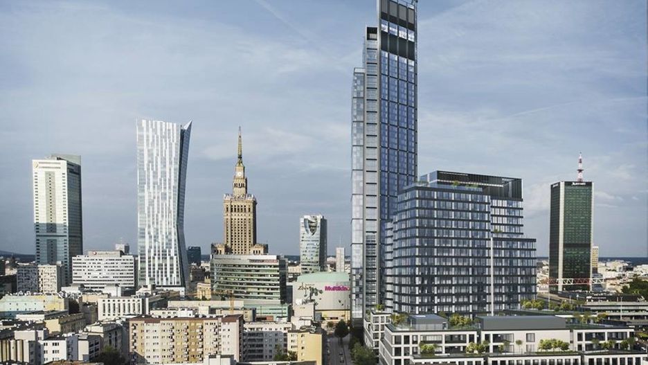 Varso Tower - wizualizacja