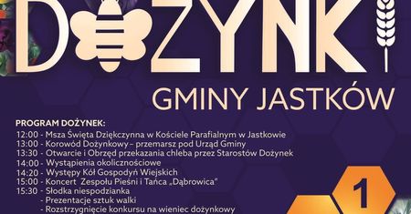 Dożynki w Jastkowie 2024. Występy zaproszonych zespołów. Zobacz godzinowy program