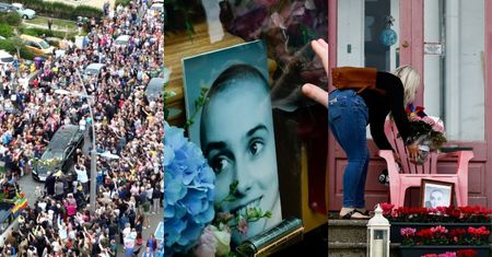 Pogrzeb Sinead O'Connor. Irlandczycy tłumnie oddali hołd ukochanej artystce (ZDJĘCIA)