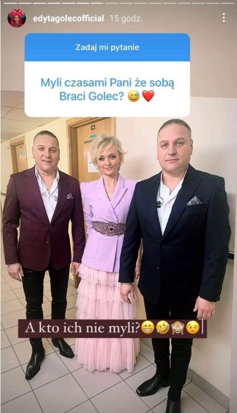 Edyta Golec przyznała, że zdarza jej się pomylić braci Golec.