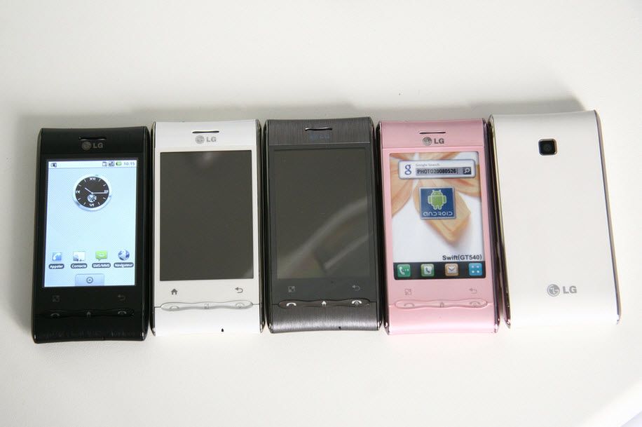 LG Optimus GT540 z Androidem 2.1 wrótce w sprzedaży 2