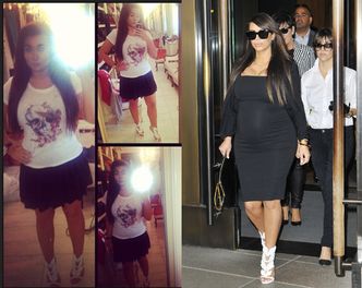 Grycanka CHWALI SIĘ BUTAMI Kim Kardashian! (ZDJĘCIA)