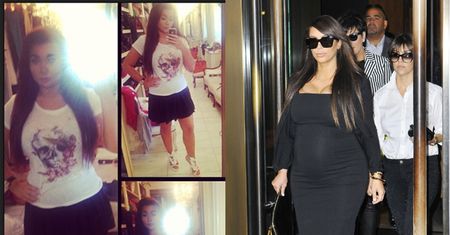 Grycanka CHWALI SIĘ BUTAMI Kim Kardashian! (ZDJĘCIA)
