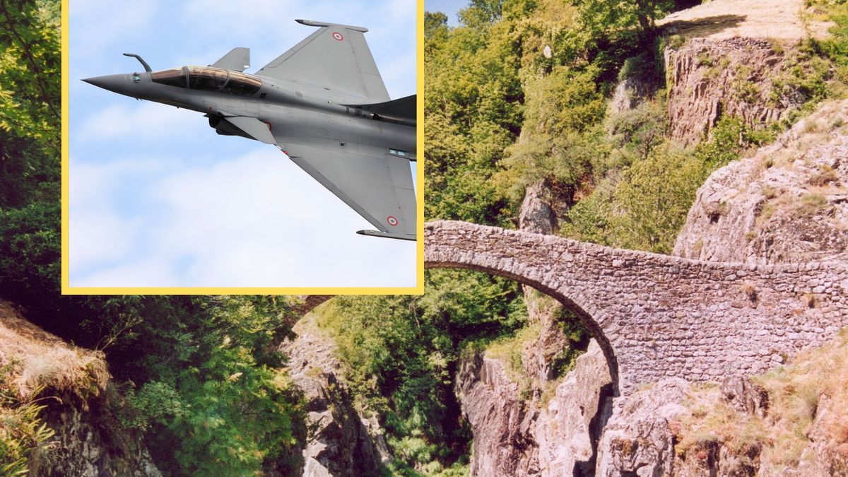 Nad romantycznym francuskim pejzażem rozegrały się sceny jak z filmu gangsterskiego