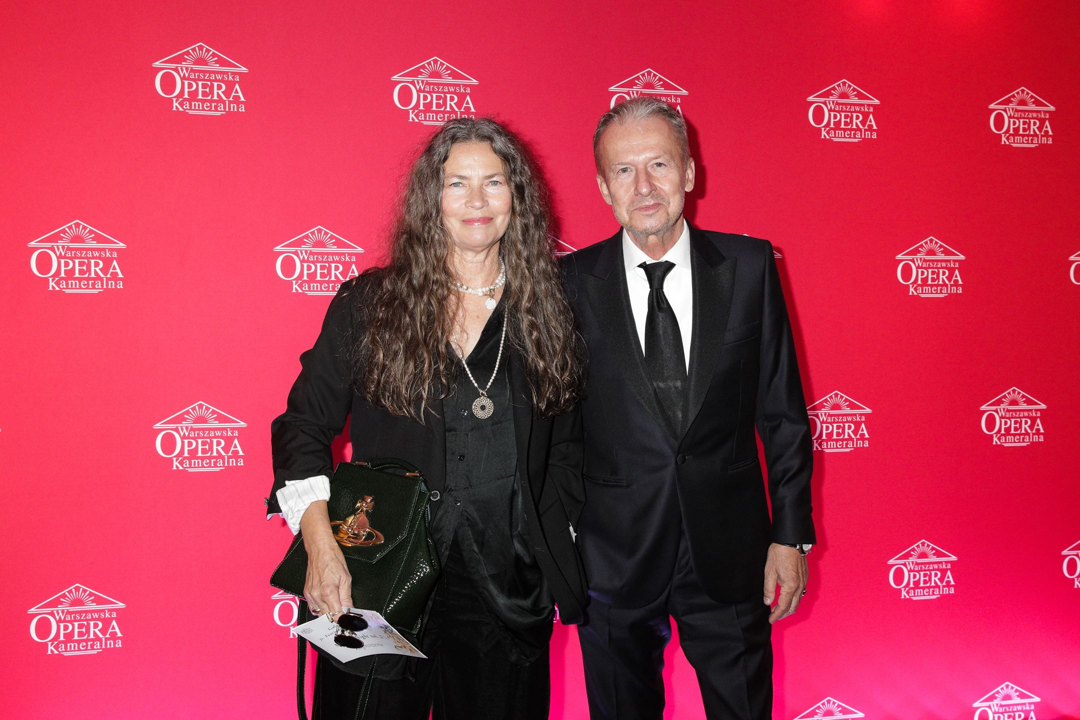 Bogusław Linda i Lidia Popiel na finałowej gali Festiwalu Mozartowskiego