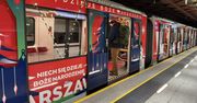 Warszawa: Świąteczny pociąg metra uszkodzony dzień po premierze