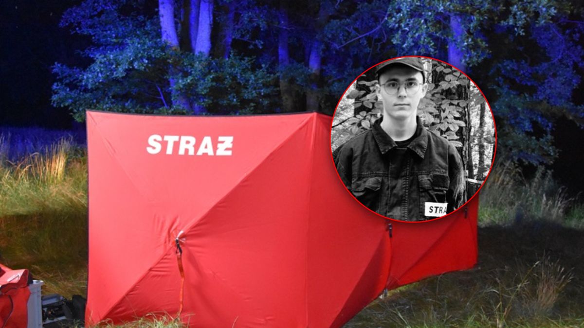 Nie żyje 19-letni strażak.