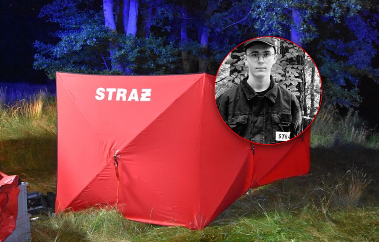 Tragiczna śmierć 19-latka. Nie żyje strażak z Lęborka