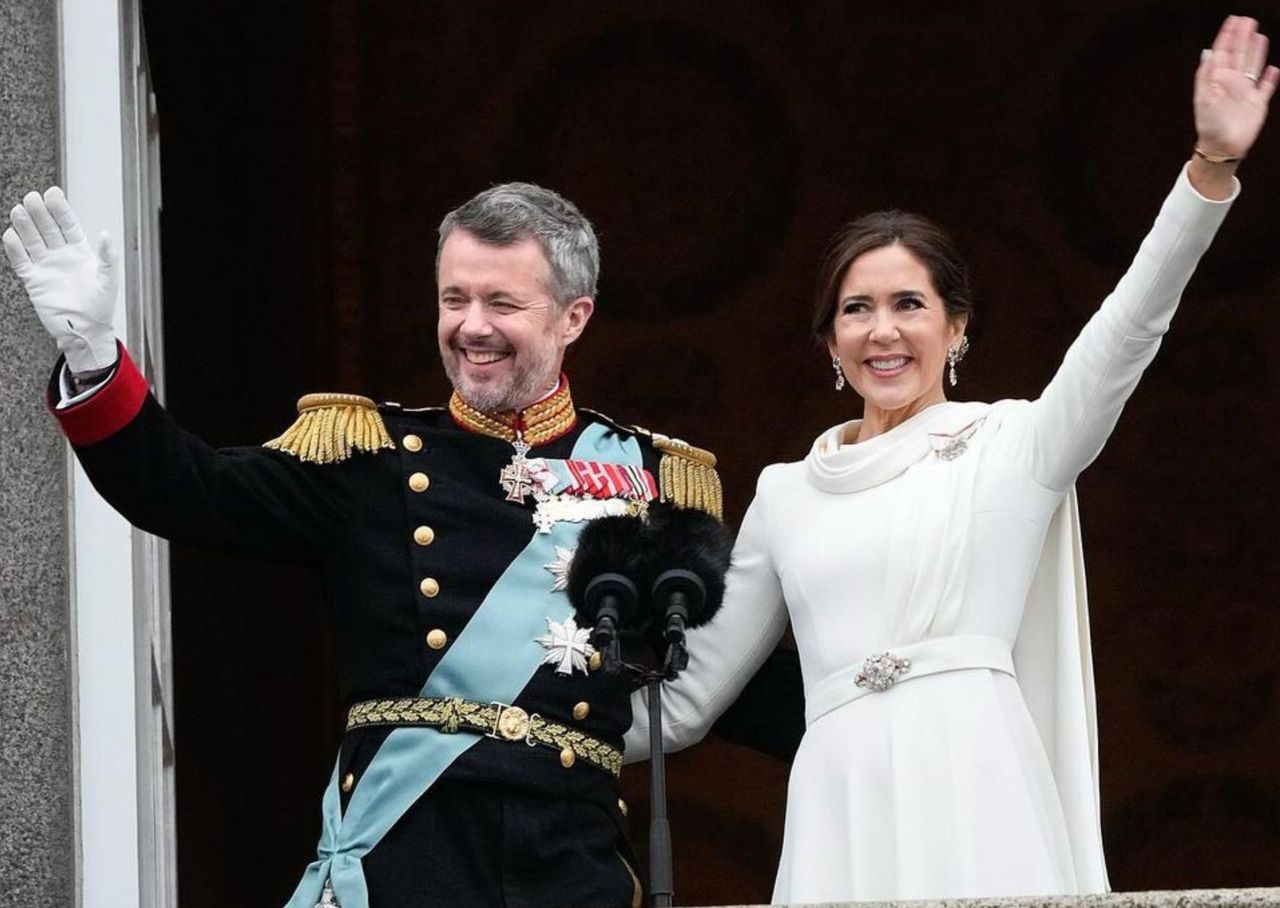 Król i królowa Danii