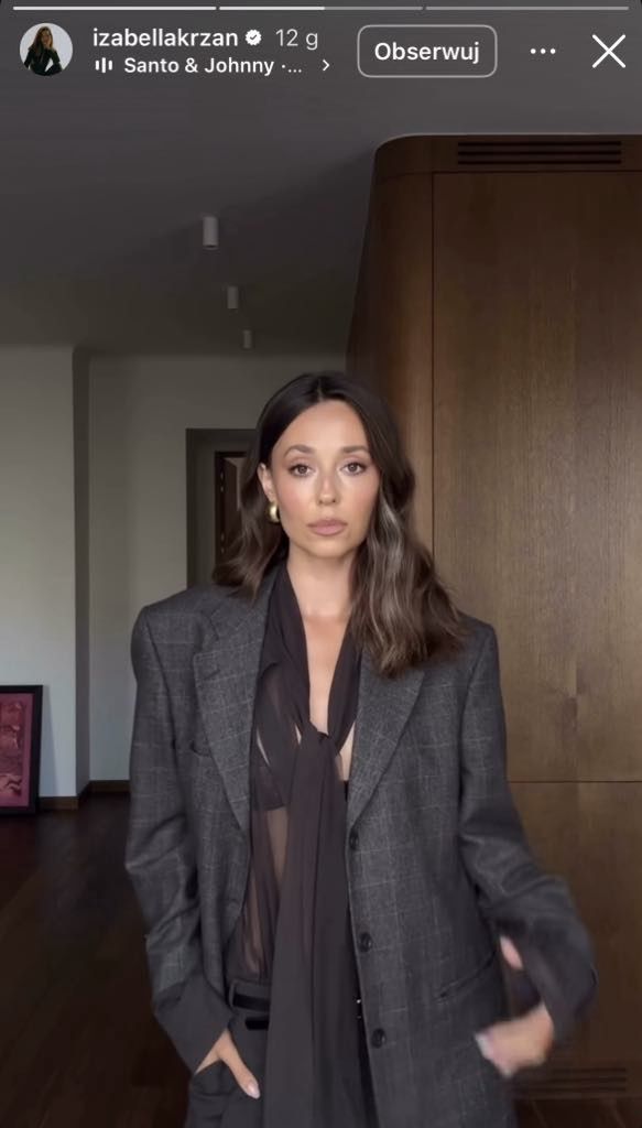 Izabella Krzan pokazała mistrzowską stylizację 