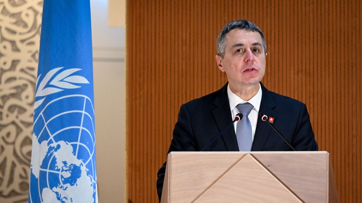 Prezydent Szwajcarii  Ignazio Cassis 