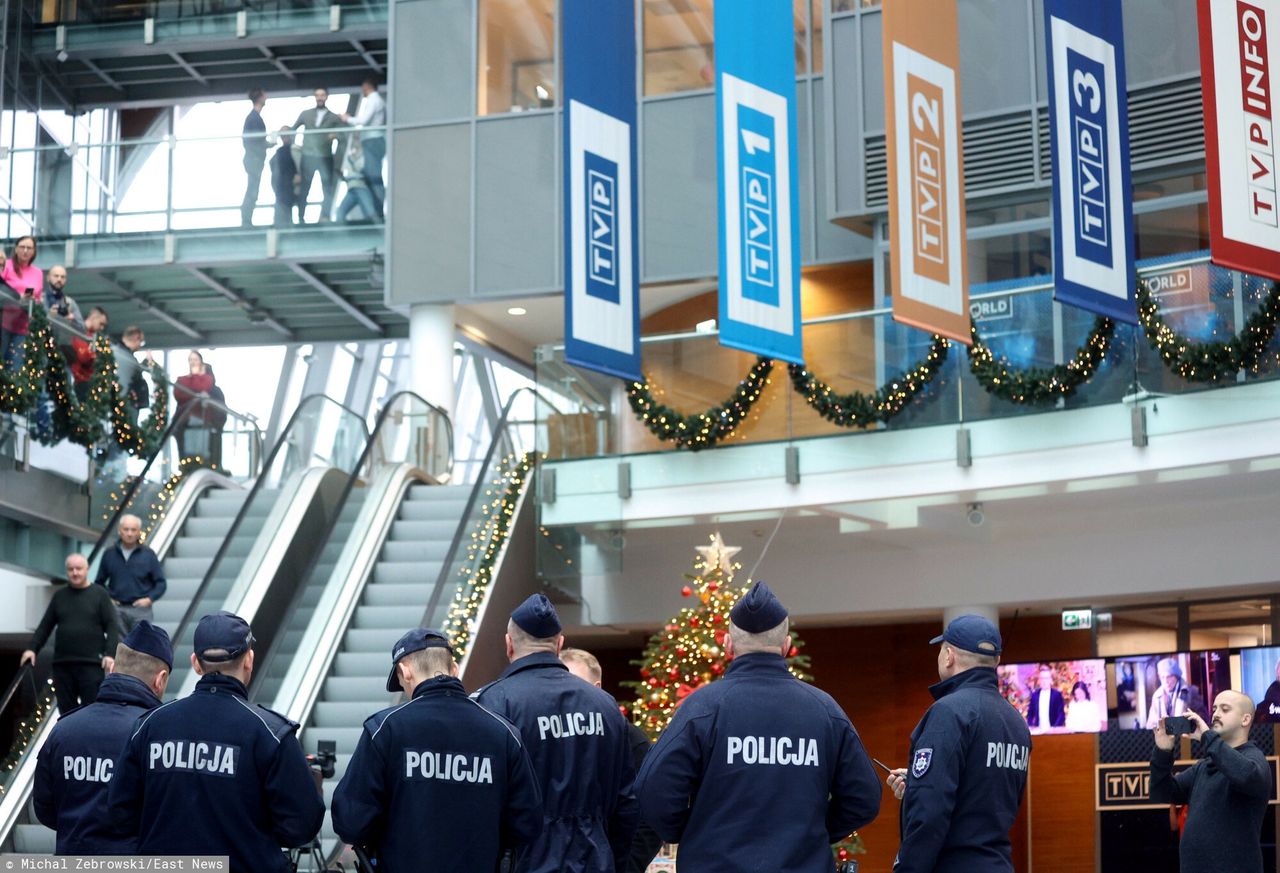 Policja ma prawo do interwencji w siedzibie TVP